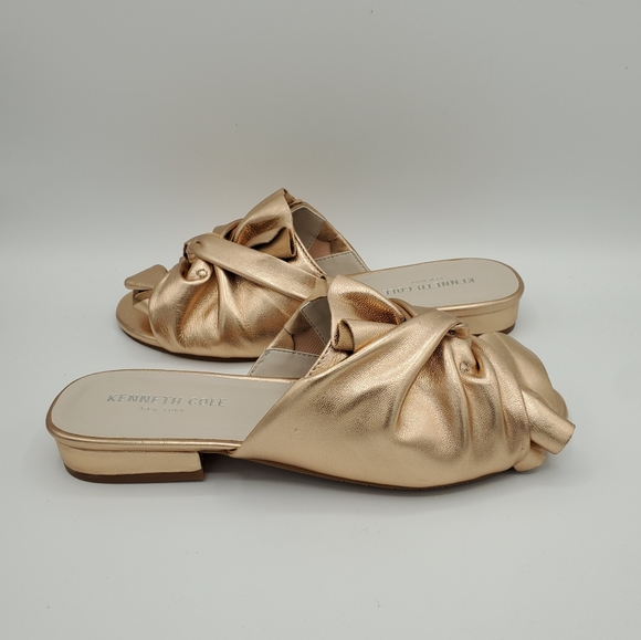 Kenneth Cole Violet leather mules NIB - Picture 9 of 14